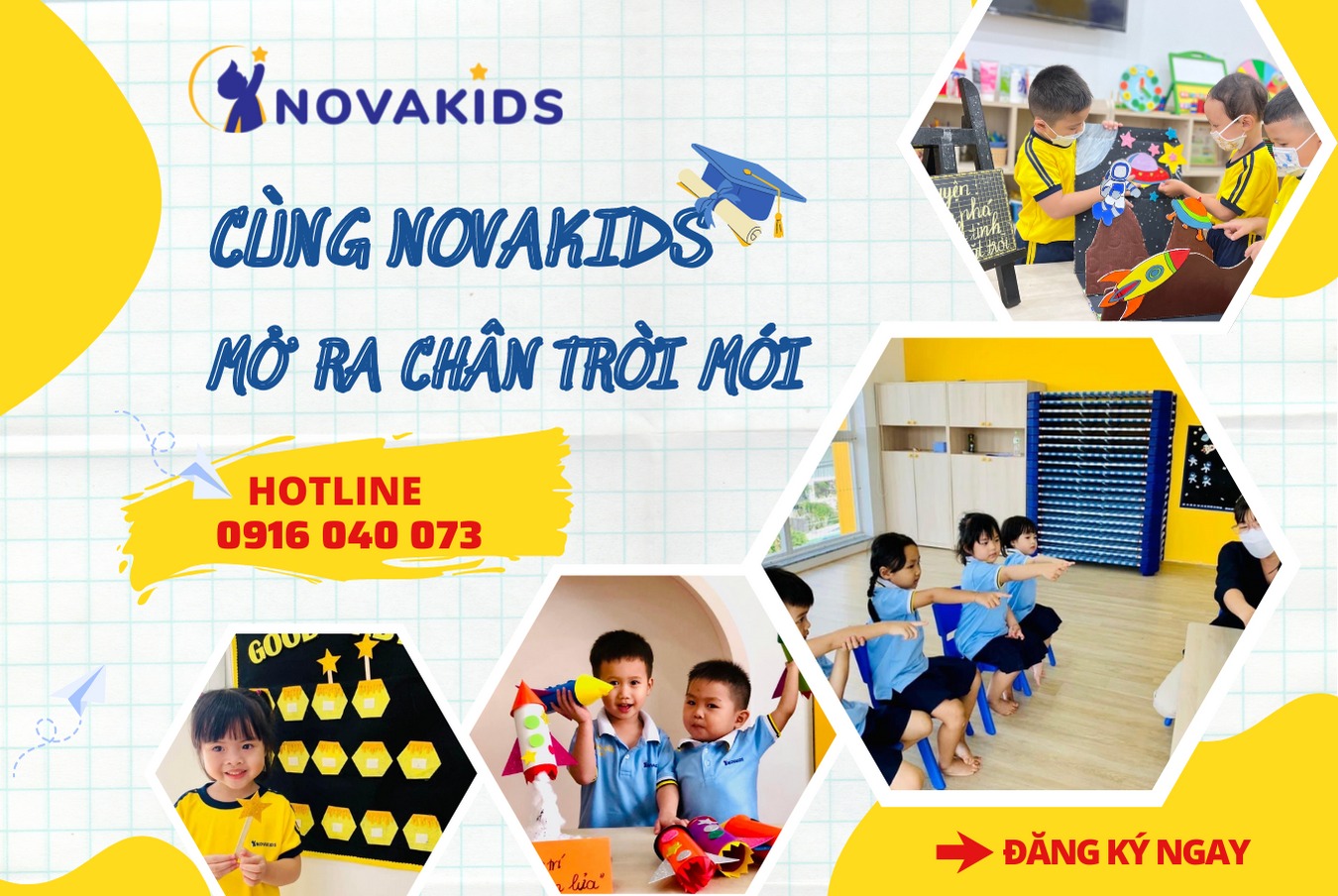 Lý do phụ huynh lựa chọn Novakids là nơi nâng cánh ước mơ con trong những năm đầu đời